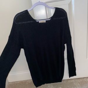 H&M Black V-Neck Sweater ; Size Medium